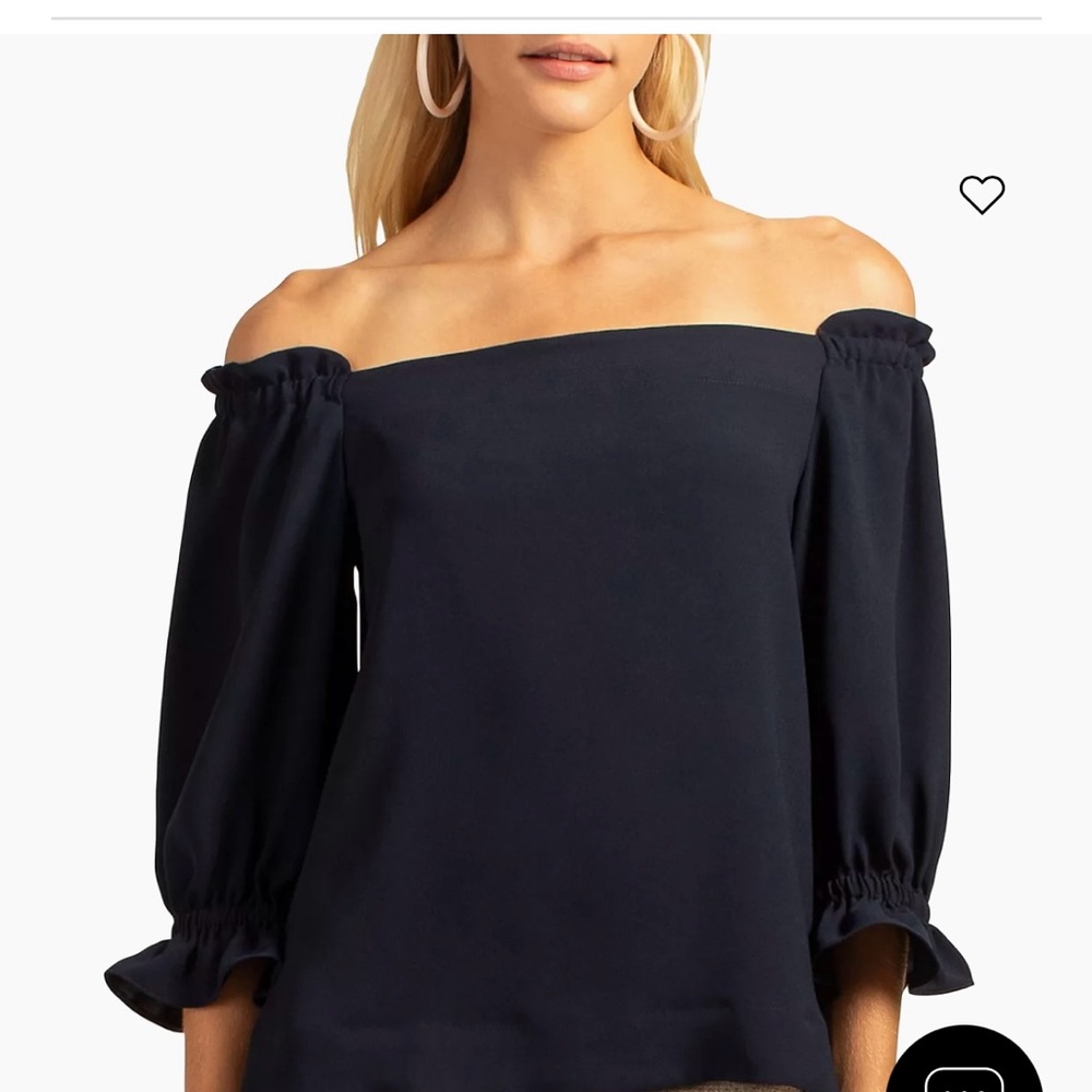 TRINA TURK EQUINOX  OfF THE SHOULDER TOP